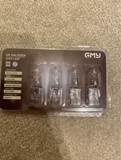 Halogen G9 Oven Bulb 25W 230V Pack of 4 bulbs - Oven Lamp, cooker and Microwave 