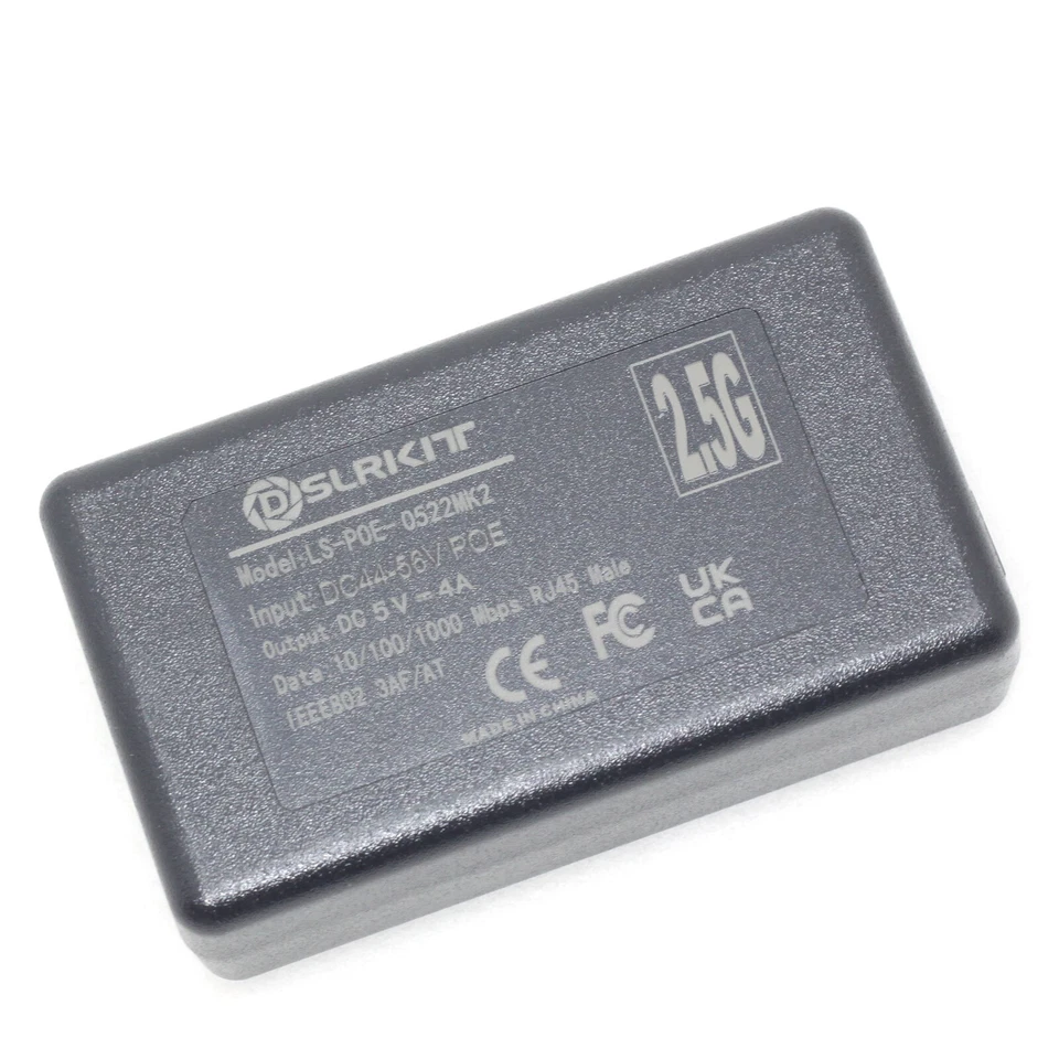 2.5G Gigabit Active PoE Splitter TYPE-C 5V 4A 20watt USB 1000m Ethernet 802.3at - Image 2 of 4