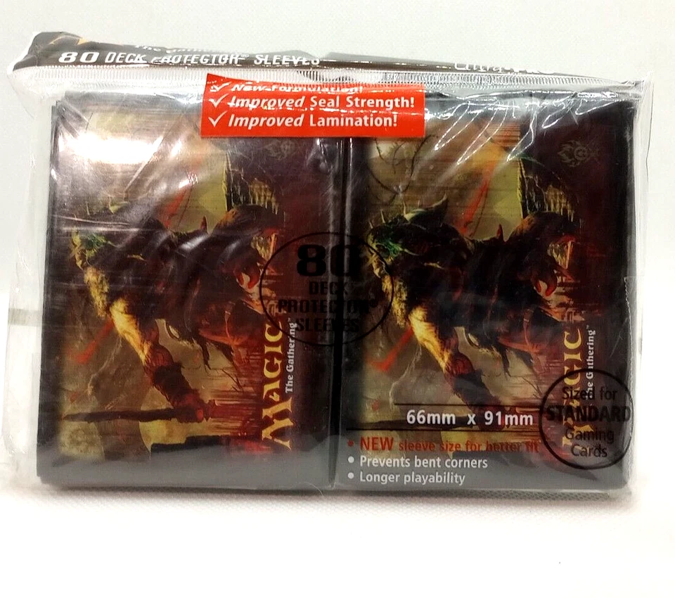 Magic, The Gathering Ultra PRO Deck Box/Sleeves-Gruul-Skarrg Guildmage - Image 3 of 4