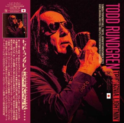 Todd Rundgren Triphonia Lightnin' -Live in Tokyo 2023 Definitive Edition CD
