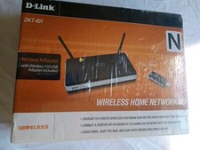 D-Link Wireless Home Network Kit Dkt-401 New Faster Router USB Adapter