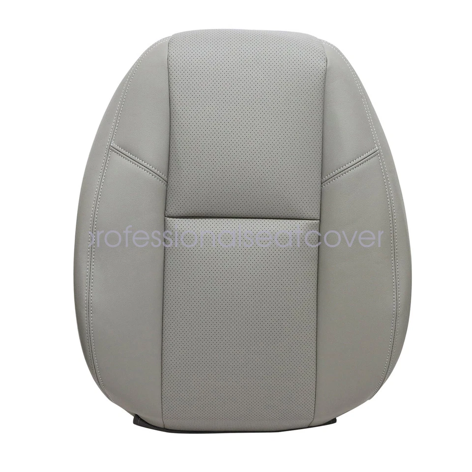 Cubierta de asiento delantera de cuero/cojín de espuma gris para Chevy Suburban Tahoe 2009-2014 Foto 3 de 4