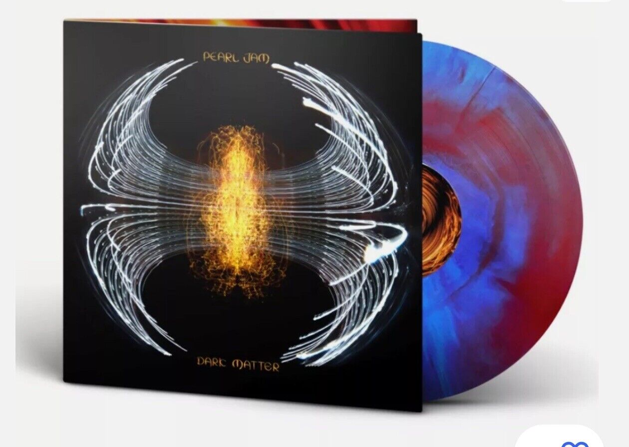 Pearl Jam Dark Matter *IN HAND* CHICAGO Red Blue Galaxy Variant LP Vinyl Record