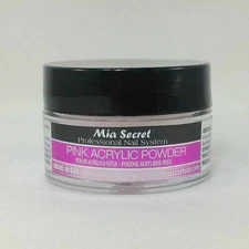 Mia Secret Professional Acrylic Nail System PINK Acrylic Powder 0.5 Ounce