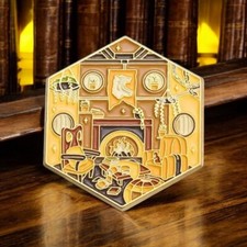 Harry Potter Hogwarts Houses Hufflepuff Common Room Wizarding World Pin Badge