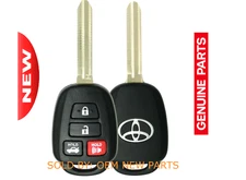 OEM 2014-19 TOYOTA COROLLA CAMRY keyless entry remote key fob HYQ12BEL "H" chip