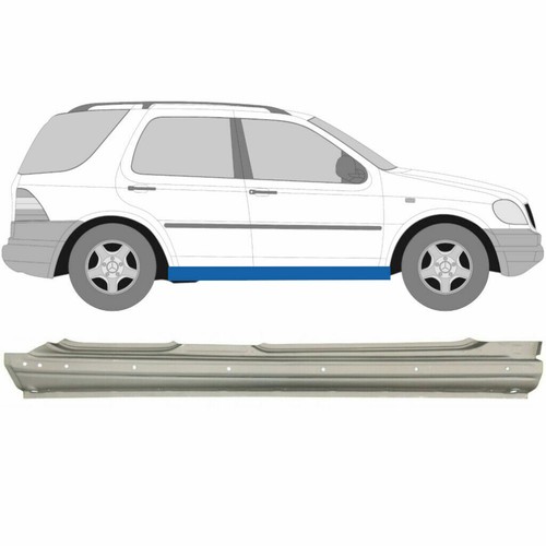 Compatible Avec Mercedes Classe M  W163  1998-2005 FLY Model Barres De Toit Railing Porte Bagages De Voiture Gris Aluminium 2 Barres