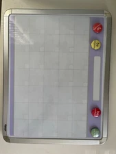 Calendar dry erase board