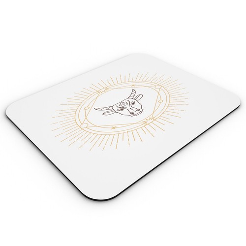 Tapis De Souris Fabulous Printing - Signe Du Boeuf (Zodiaque Chinois) - 20x24 Cm