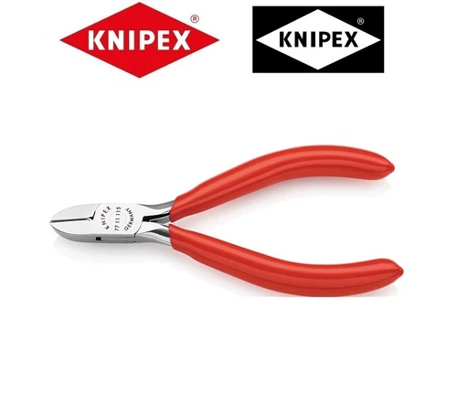 KNIPEX 77 11 115 Elektronikseitenschneider 115mm Feinmechanikzange Form 1