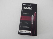 Skullcandy USB-C to Lighting Connector Cable 6 Feet Black/Silver New