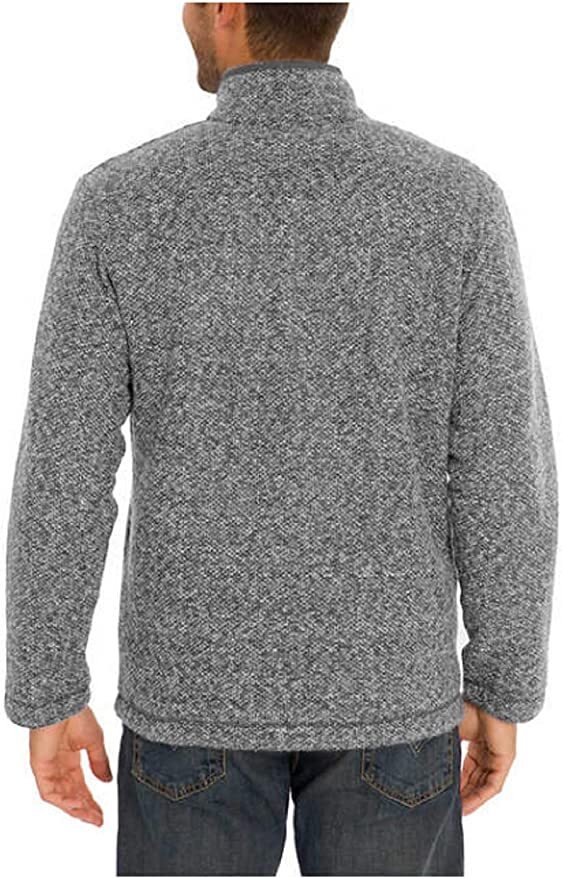 NWT ORVIS Men’s Fleece Sherpa Lined Quarter Zip Pullover Sweater Size
