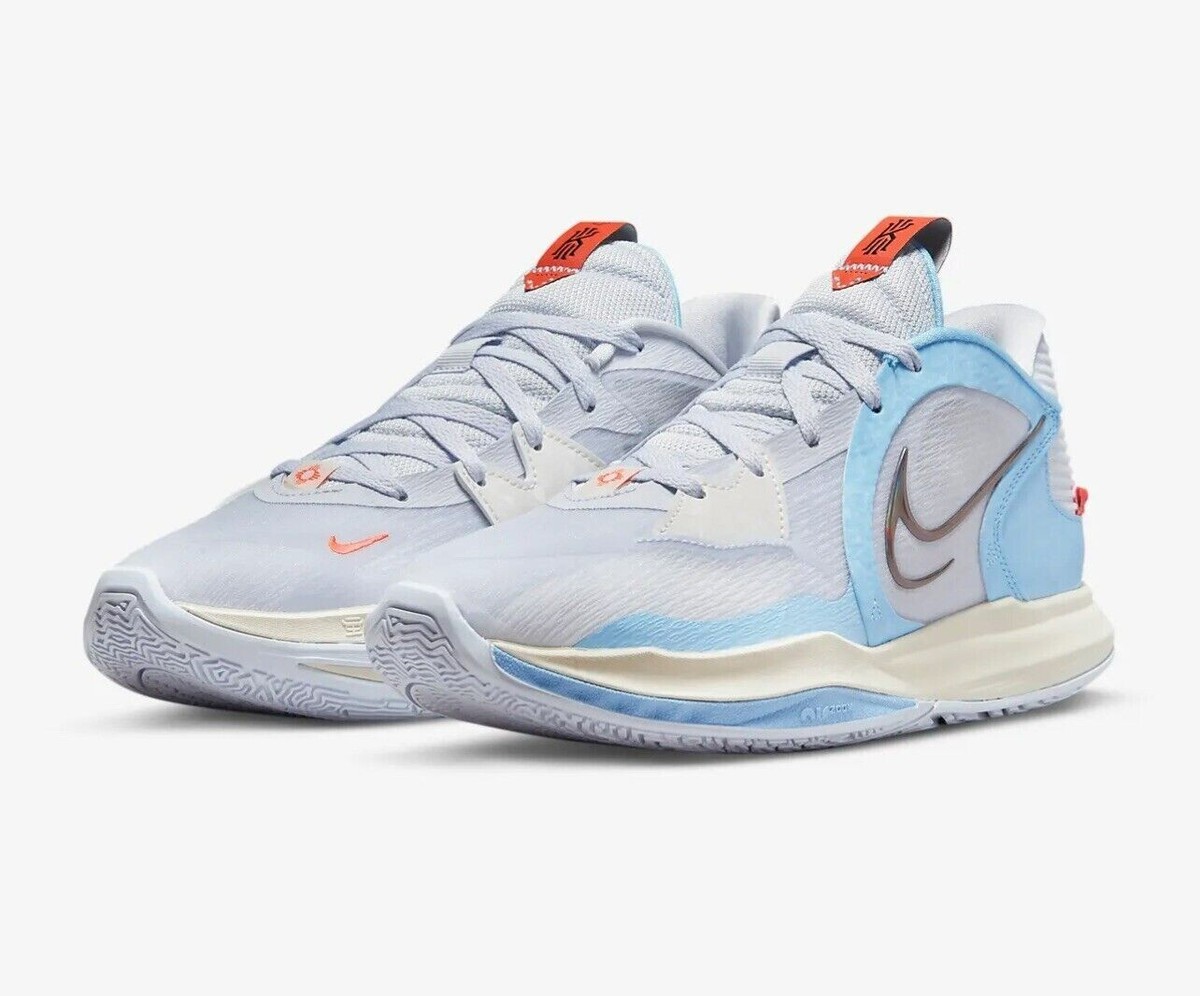 Nike Kyrie Low 5 Men's Size 13 Football Grey/Black-Blue Nike Kyrie Low 5 Men's Size 13 Football Grey/Black-Blue