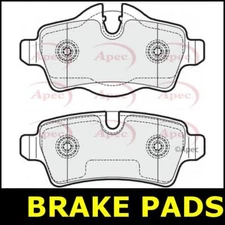 Brake Pads Rear FOR MINI R59 1.6 2.0 11->15 Diesel Petrol Apec