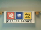 Vauxhall Dealer Sport Banner Classic Car Workshop Garage Wall Display