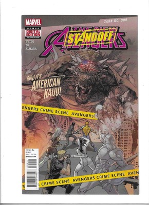 New Avengers #9 1st Full American Kaiju Marvel Comics 2016 NM