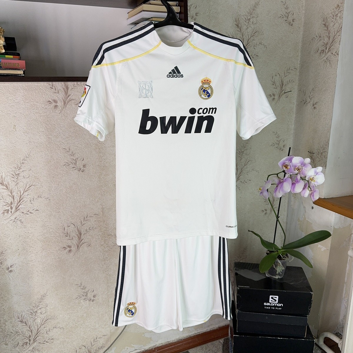 Adidas Real Madrid Jersey 2009 Full Kit Shorts Football