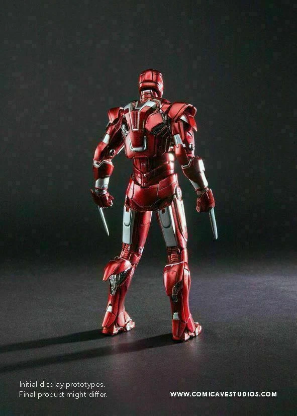 Figura de acción de juguete Comicave Studios 1/12 Diecast Alloy Man MK 33 Mark XXXIII Foto 3 de 4