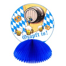 OKTOBERFEST TISCH DEKO # Bayern Bierfest Tischaufsteller Ozapft is Party Bier
