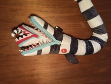 NWT Spirit Halloween Exclusive Beetlejuice Sandworm 27  Plush Sand Worm Posable