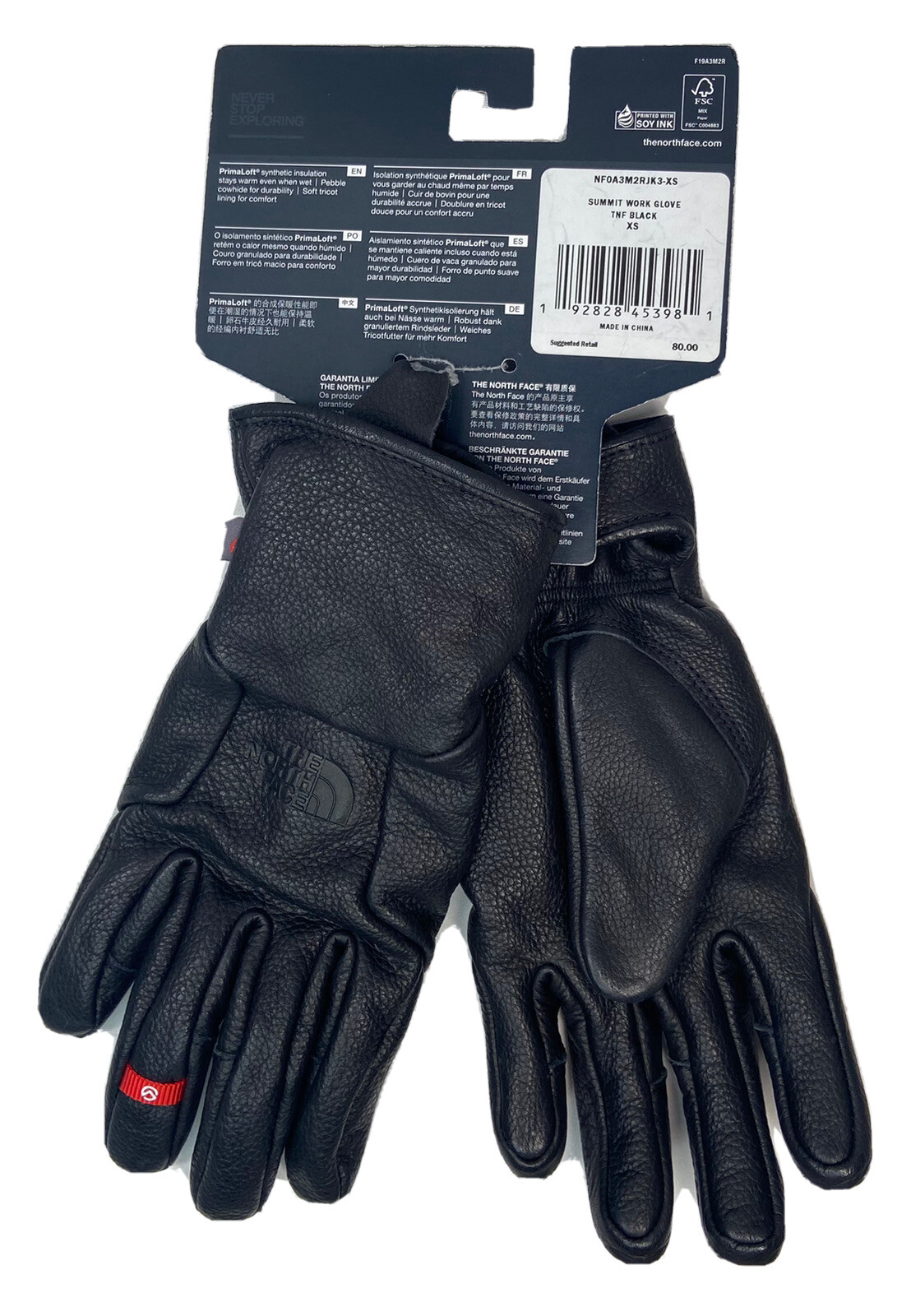 The North Face Summit Work Glove Men's 