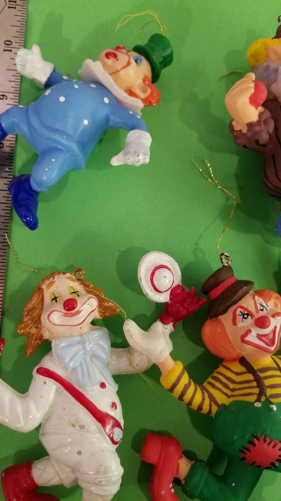 Lot 2 Of Collectible Christmas Clown Ornaments eBay