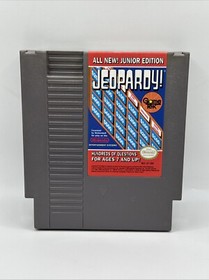Jeopardy - Junior Edition & Othello Nintendo Entertainment System NES Cart Only