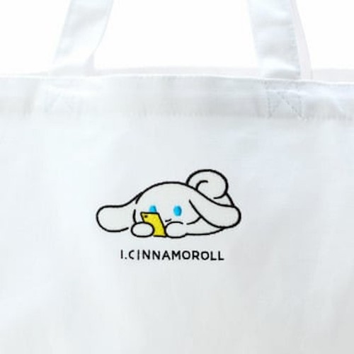 Sanrio Shop Limited I.CINNAMOROLL Tote Bag White - Picture 4 of 4