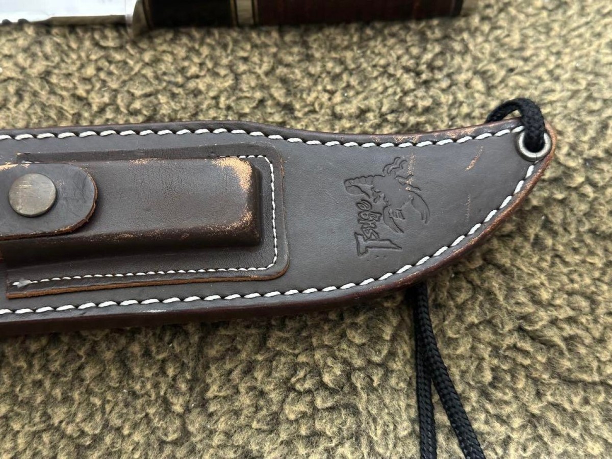 Seki Tsuge ATTACK BOWIE 5th ANNIVERSARY Knife w/ Sheath Box Rare 