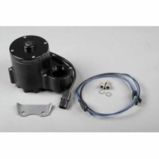 Meziere Wp336s Water Pump Electric 55 Gpm Billet Aluminum Black Anodized