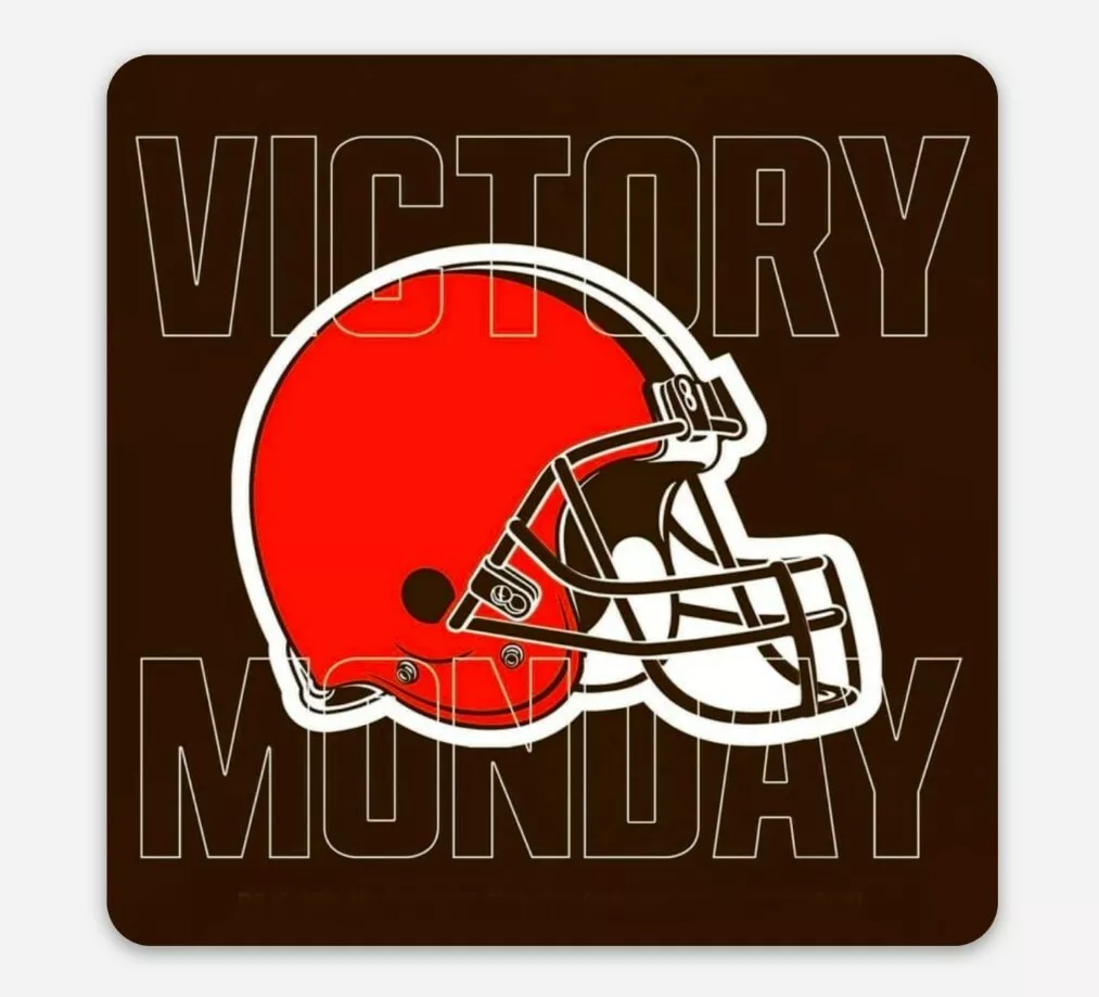 Cleveland Browns VICTORY MONDAY MAGNET NFL Football AFC