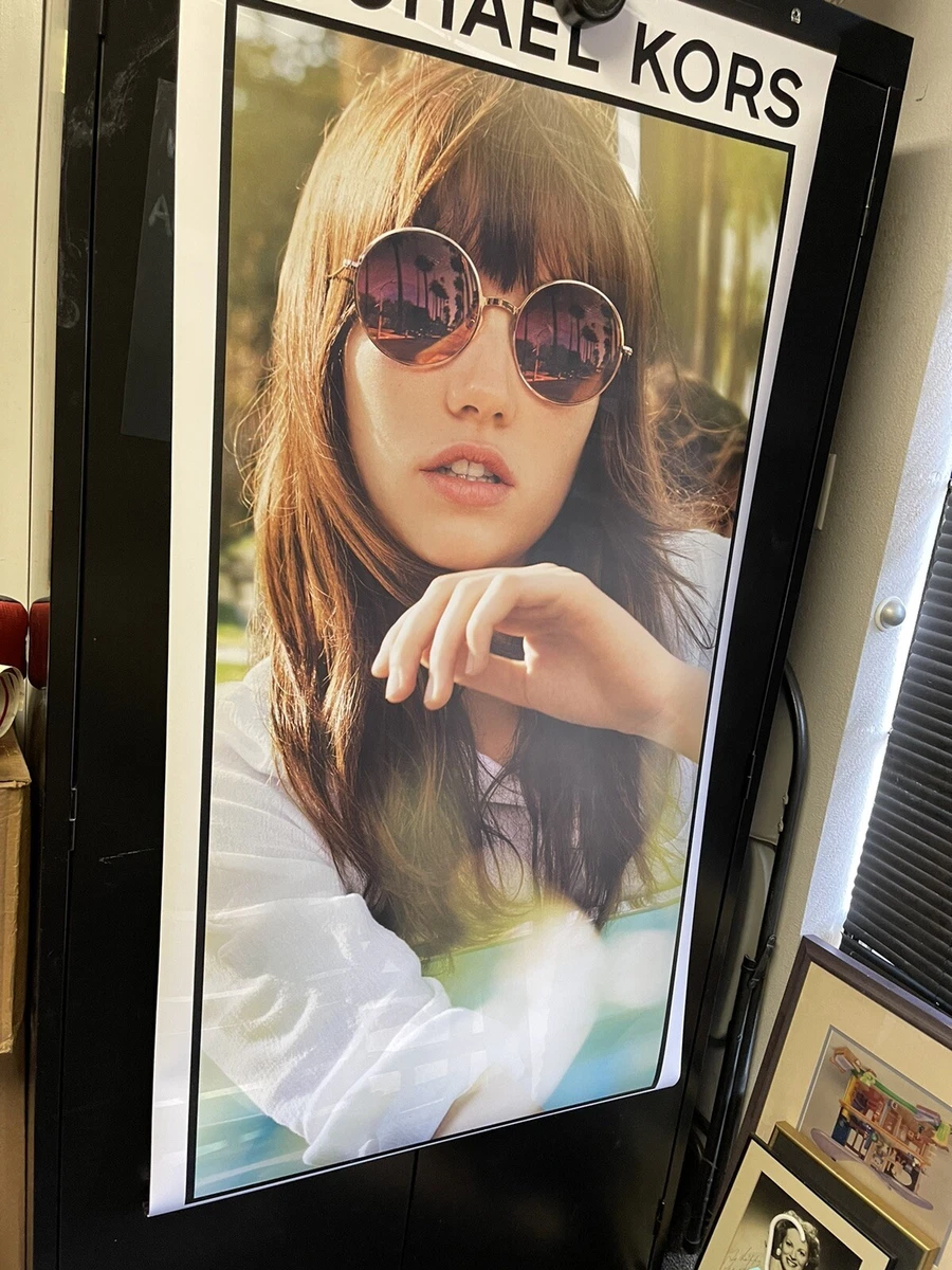 Michael Kors Large Double Sided Vinyl Store Banner Poster Tote MK