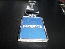 2 SIDED NFL NEW ENGLAND PATRIOTS  KEYCHAIN FREE SHIPPING