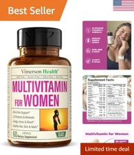 Ultimate Women’s Multivitamin with 20 Essential Nutrients for Clarity & Strength