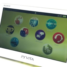 SONY PS Vita PCH-2000 Slim Lime Green White Wi-Fi FW:3.74 w/ Charger, Box "Mint"