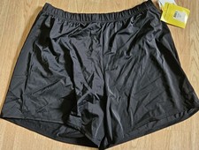Womens Plus Size 22w Black Swimsuit Shorts Bottoms New W/ Tags