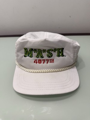 Vintage Rare M*A*S*H* MASH 4077th Adjustable Hat Sports Cap Tag White