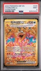 PSA 9 Charizard ex Hyper Rare Gold 228/197 Pokemon Obsidian Flames 2023 MINT