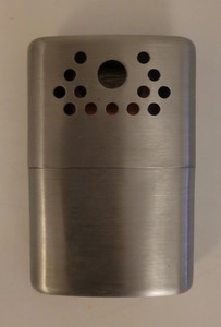 VINTAGE 1960 JON-E Hand Warmer Standard Stainless Steel Made In USA