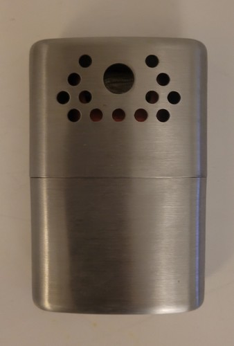 VINTAGE 1960 JON-E Hand Warmer Standard Stainless Steel Made In USA
