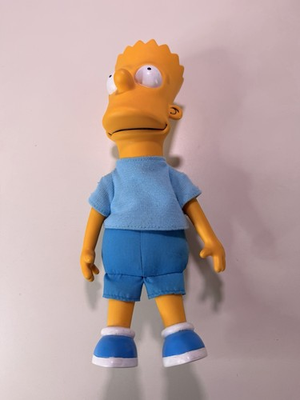 #ad Vintage 1990 Matt Groening Dan Dee Bart Simpson Doll $29.99