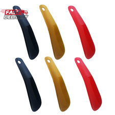 6 Pack Plastic 6.3" Shoe Horn Travel Shoehorns, Plastic Shoehorn, for Men, Women