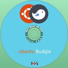 Latest New Release Ubuntu Linux Budgie OS Operating System for PC on DVD