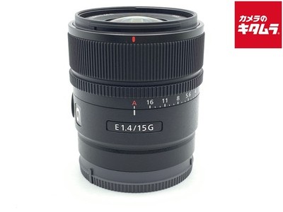 SONY E 15mm F1.4 G (SEL15F14G) for Sony E mount -Mint- 3056