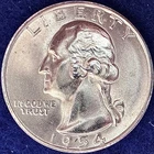 1954-S Washington Silver Quarter Nice Ch BU