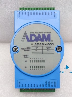 1 PCS   ADAM-4055 Multiple analog 485 outputs I/O digital module #qo