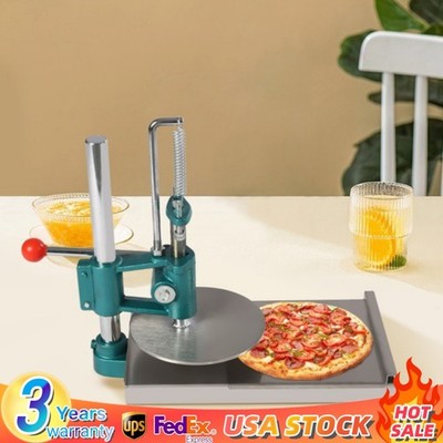 Commercial Manual Pastry Press Machine Dough Chapati Sheet Pizza Crust Flat