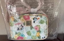 Disney Aulani Dooney & Bourke Mickey Minnie Mouse Hibiscus Pink Camera Bag C