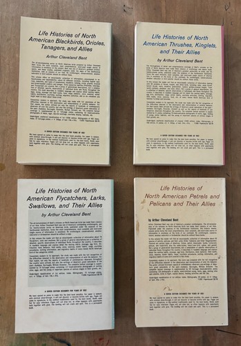 Life Histories of North American Birds Species~19 Vol. Lot~Arthur Cleveland Bent - Picture 6 of 21