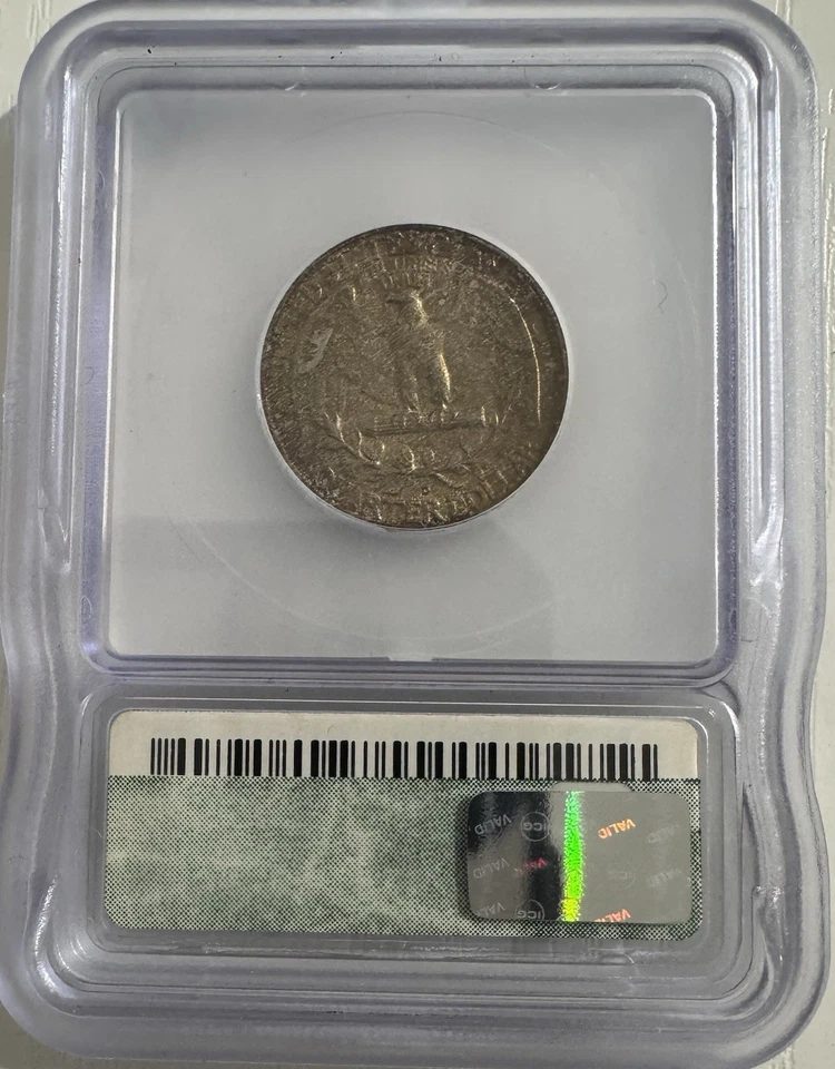 1958-D RARE GEORGE WASHINGTON QUARTER GRADED MS 67  ICG  LISTS $155.00 - Image 2 of 2